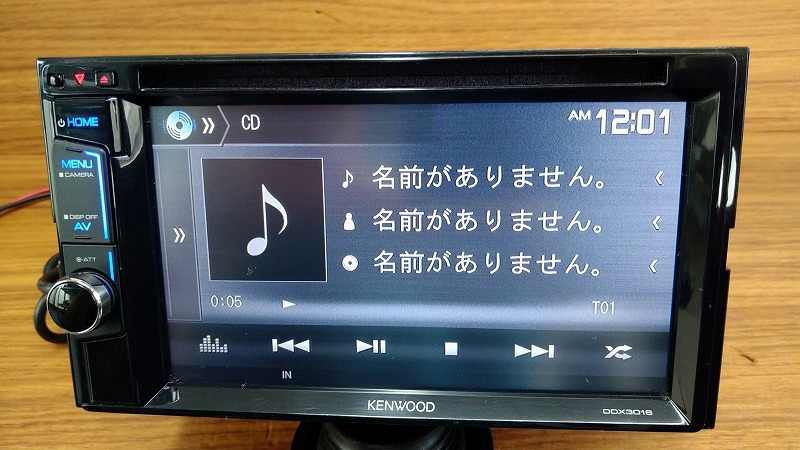 DDX3016 2DIN　KENWOOD DVDプレーヤー CD　ラジオ　USB_画像3