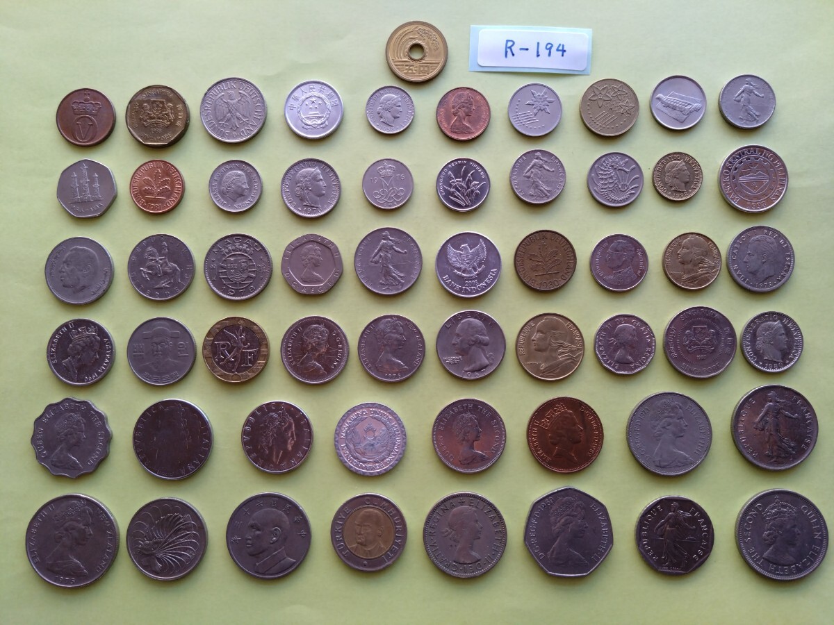 外国コイン　各国コイン　(Rー１９４)　おまとめ_画像6