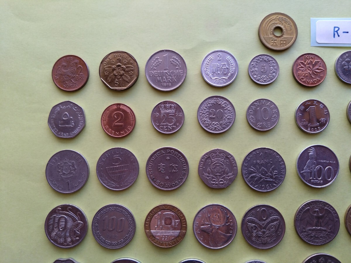 外国コイン　各国コイン　(Rー１９４)　おまとめ_画像2