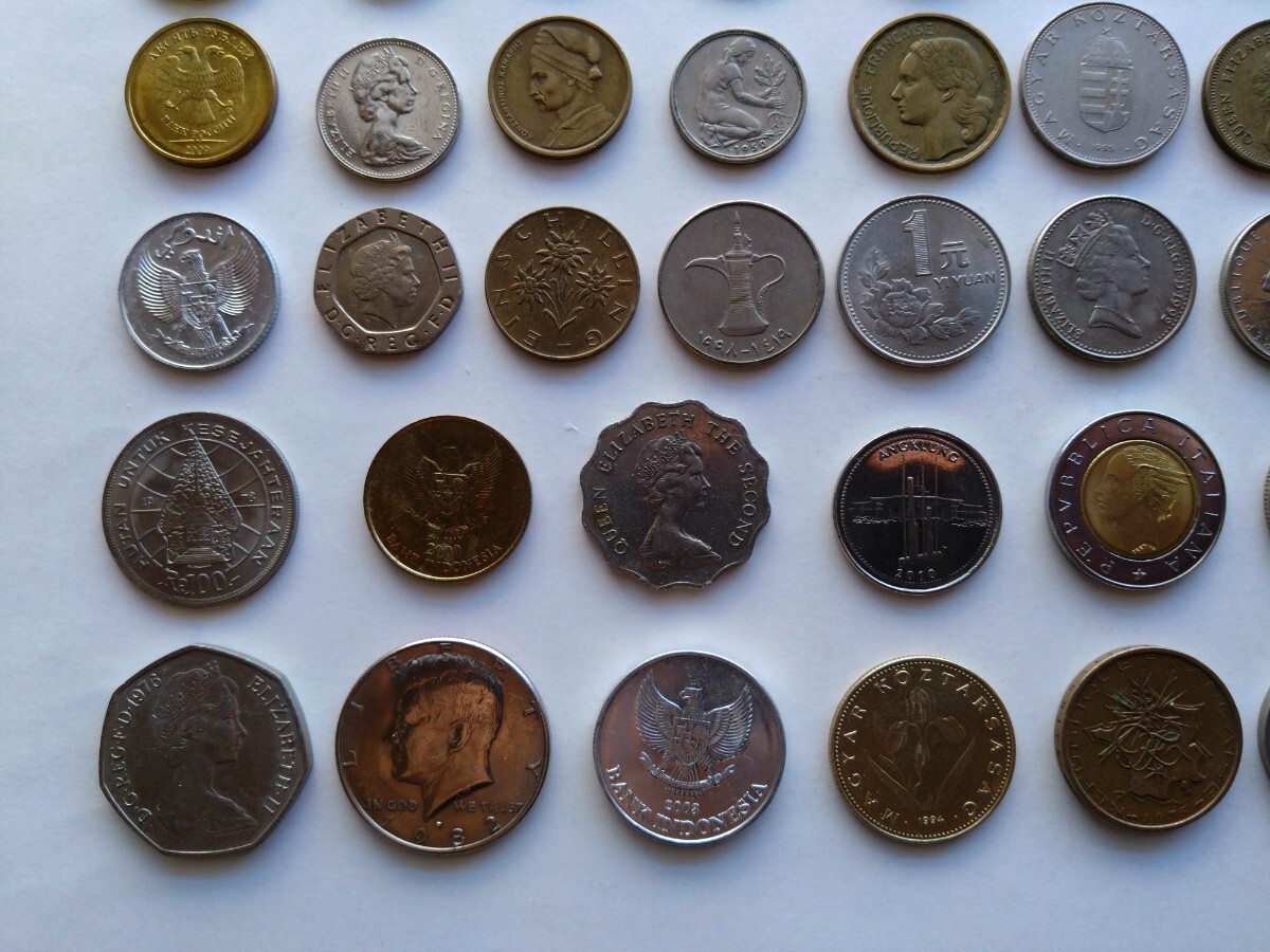 外国コイン　各国コイン　(Rー１９６)　おまとめ_画像8