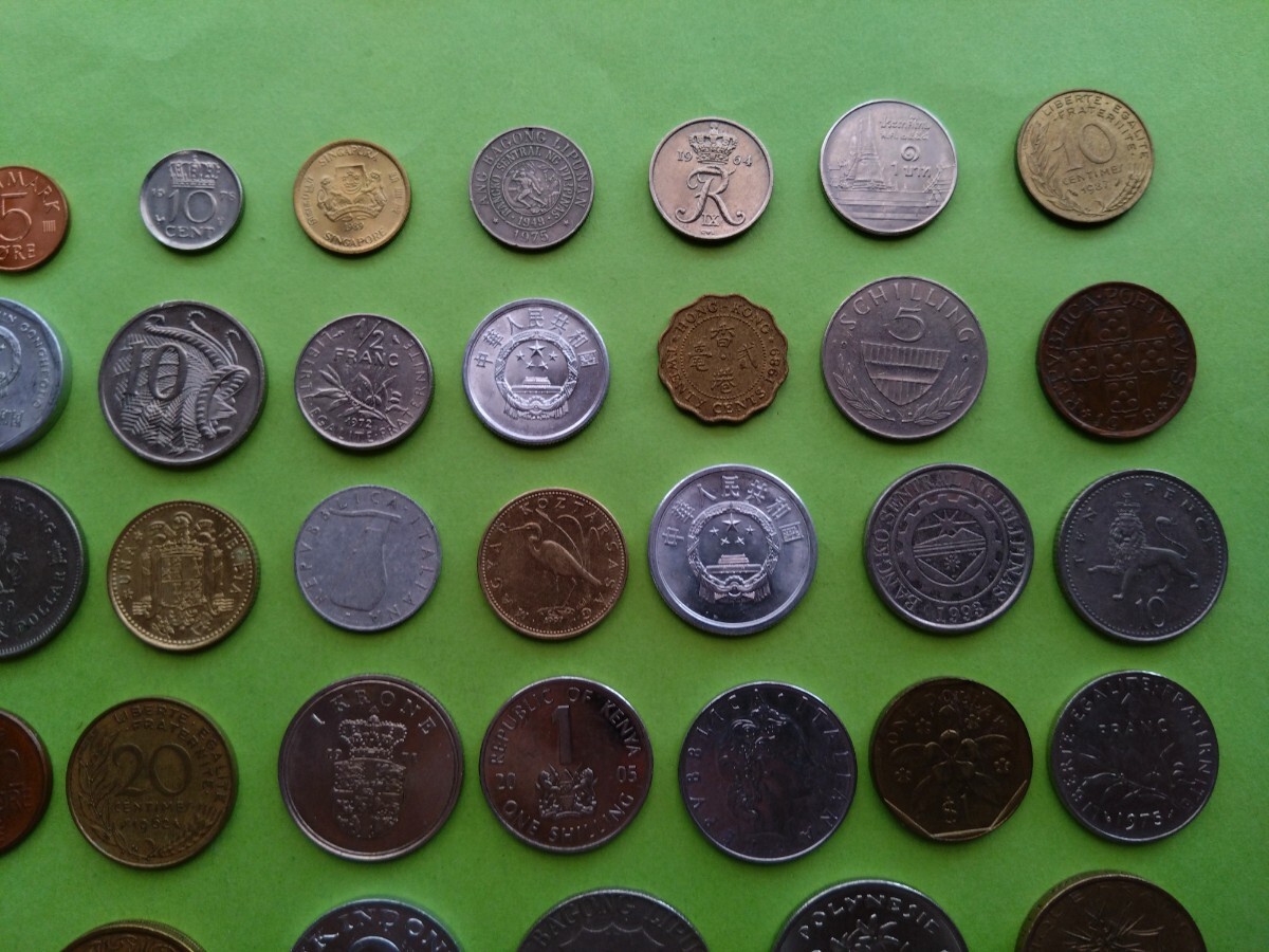 外国コイン　各国コイン　(Rー１９８)　おまとめ_画像9
