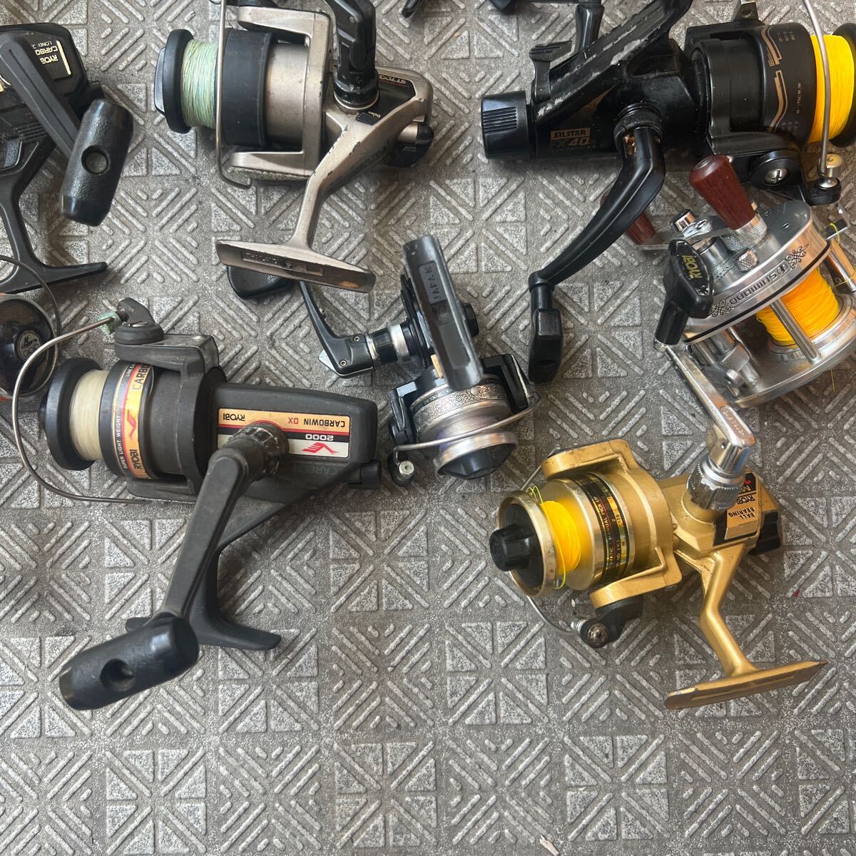 DAIWA など　PROSHOOTER GS700M、COLT70、SS1000、REGAL-S 2000B、ST-600X、MX10、ST700B、CARBOWIN DX 2000、FX40B 他11点セット　現状品_画像4