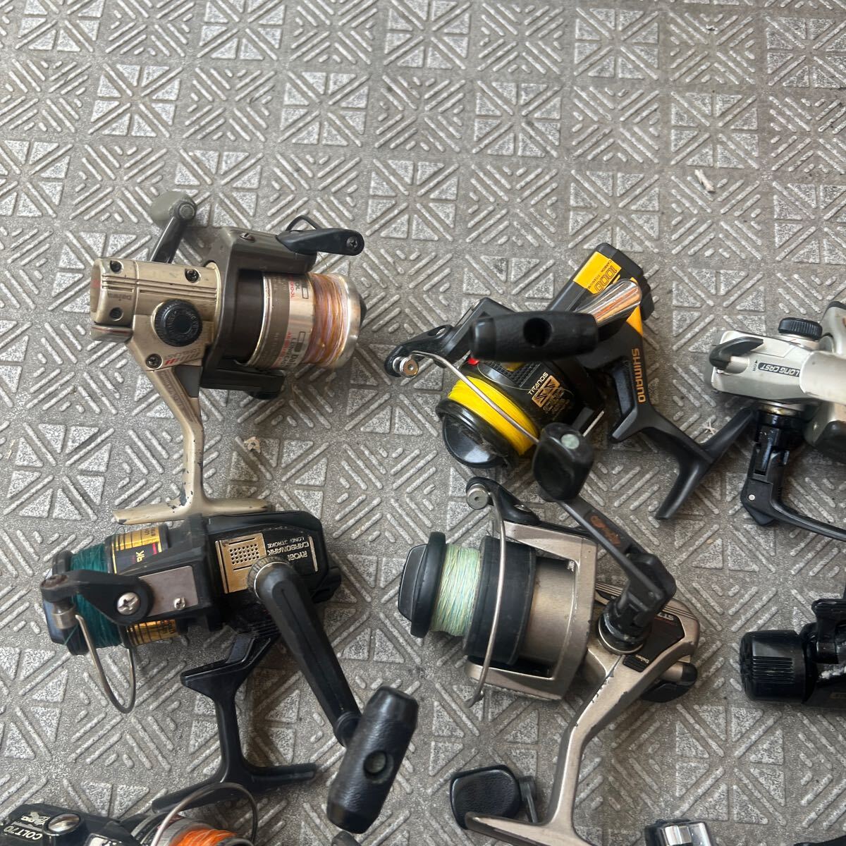 DAIWA など　PROSHOOTER GS700M、COLT70、SS1000、REGAL-S 2000B、ST-600X、MX10、ST700B、CARBOWIN DX 2000、FX40B 他11点セット　現状品_画像2