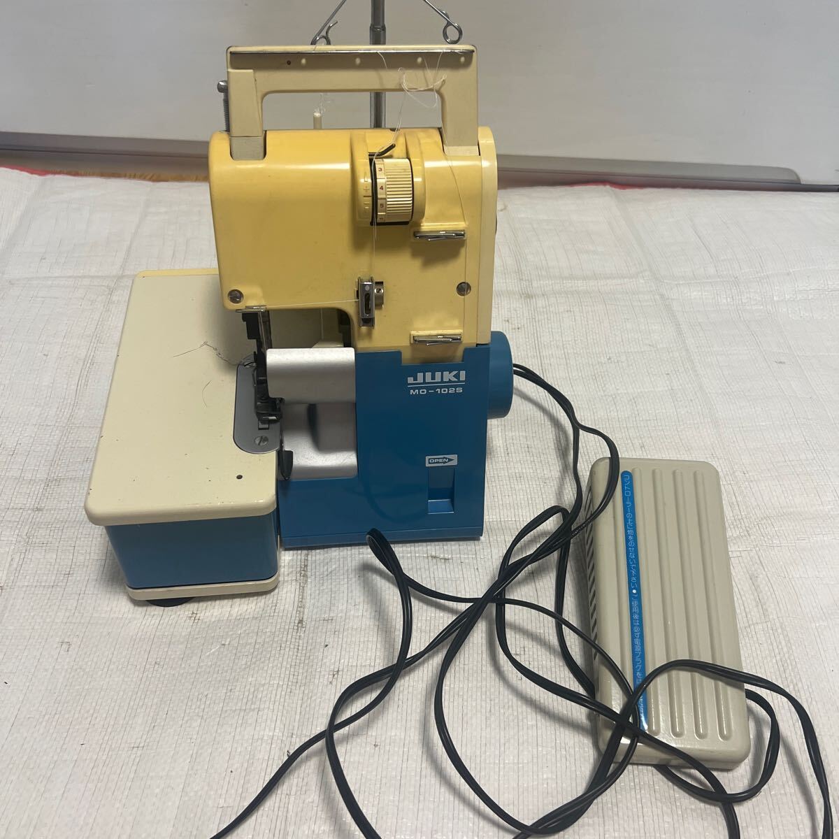 JUKI швейная машинка с оверлоком MO-102S текущее состояние товар 