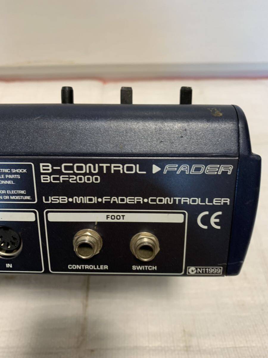 BEHRINGER　MIDI フェーダーコントローラー　BCF2000　音響機器　現状品_画像6