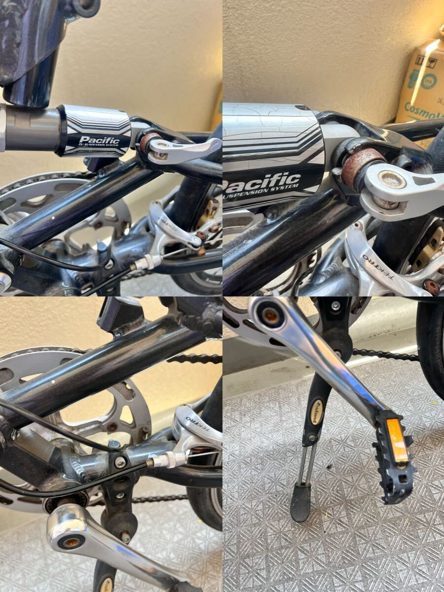 E-VEHICLE Tartaruga TYPE SPORT 折り畳み自転車 / タルタルーガ 引き取り可能　中古品_画像3
