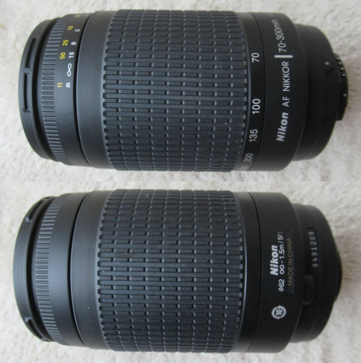 Nikon ニコン レンズ AF Zoom-Nikkor 70-300mm f/4-5.6G NIKKOR LENS BLACK 箱 取説付 現状品の画像2