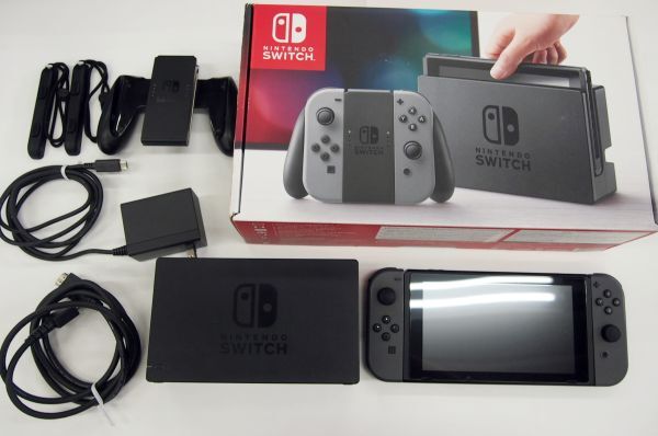 X1168 ■Nintendo Switch ニンテンドースイッチ 本体 HAC-001 動作確認済 初期化済