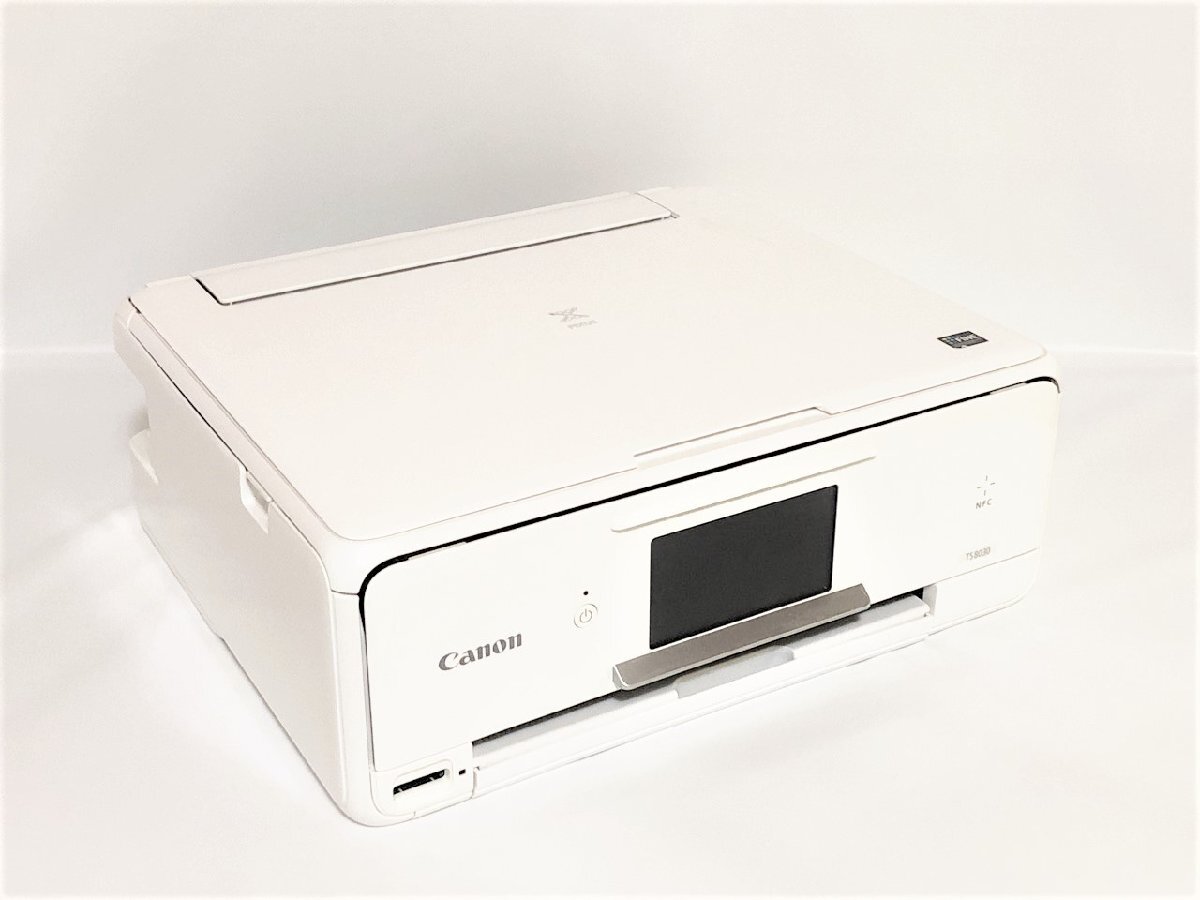 【 TS8030（ホワイト）】キヤノン インクジェット プリンター 複合機【専門店だからできる「安心の60日間保証」】（G）_画像1