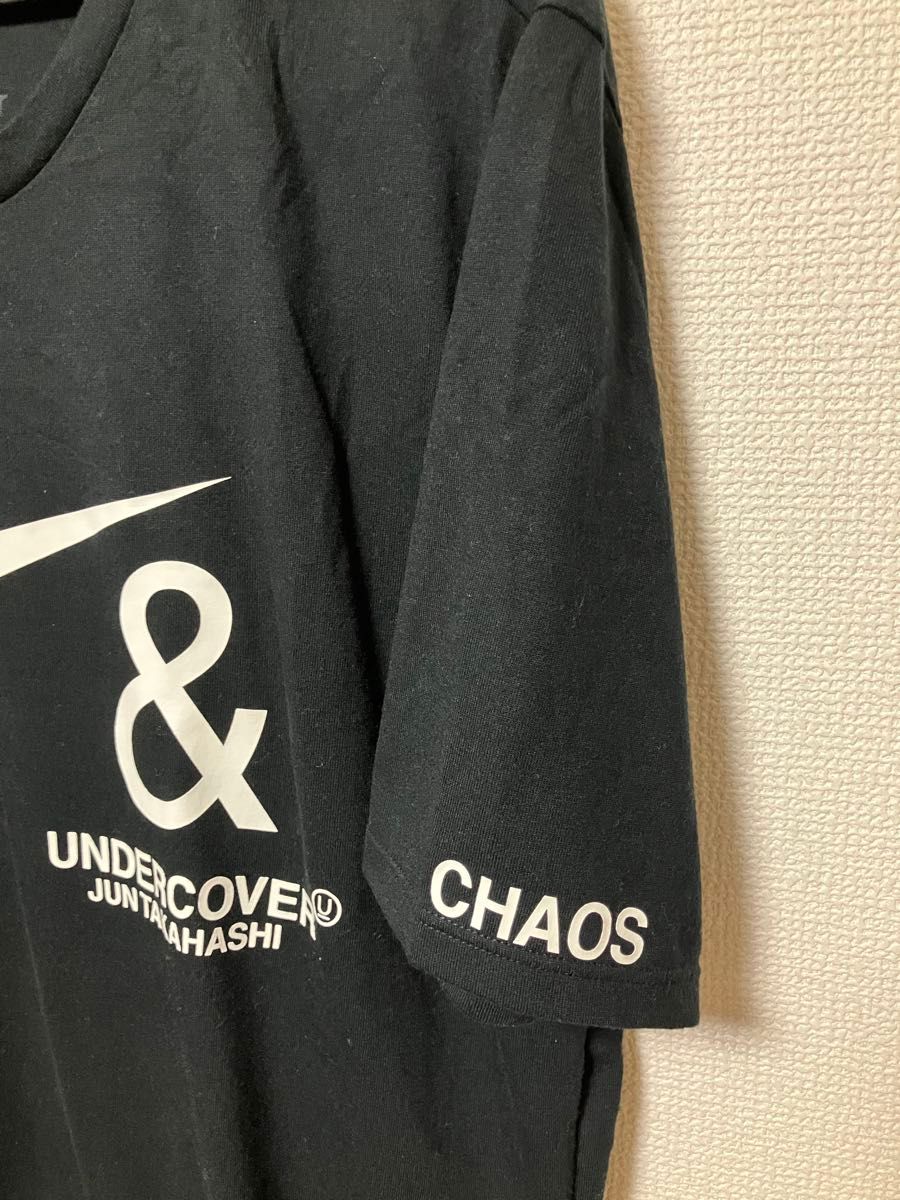 美品 undercover Nike Tシャツ L ブラック アンダーカバー 金子賢 黒 コラボ CD7526-010
