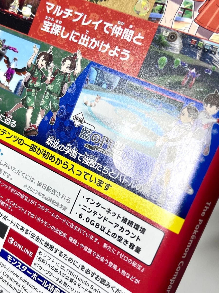 Switch】 ポケットモンスター バイオレット+ゼロの秘宝 Switch】 ポケットモンスター バイオレット+ゼロの秘宝