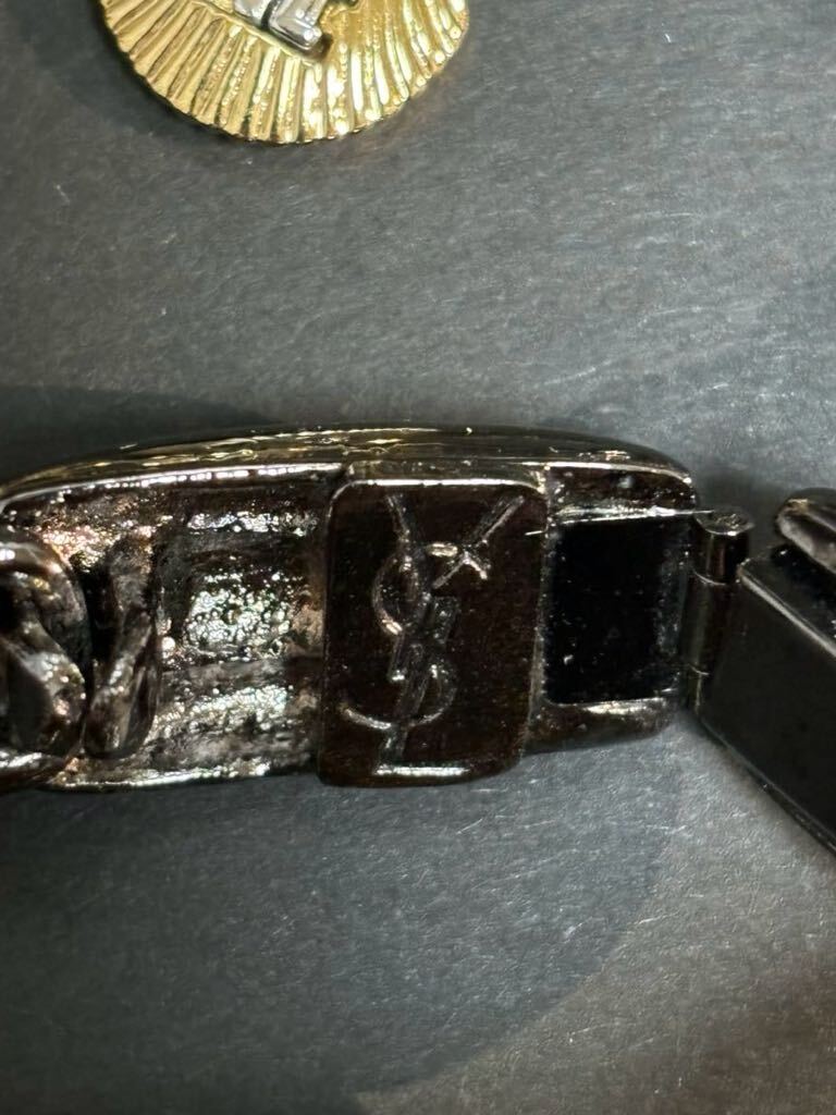 アクセサリーまとめ約1230g約1kg YSL Nina Ricci LANVINネックレス貴金属ゴールドイミテーションシルバーカメオまとめ象牙風指輪ピアスGPの画像4