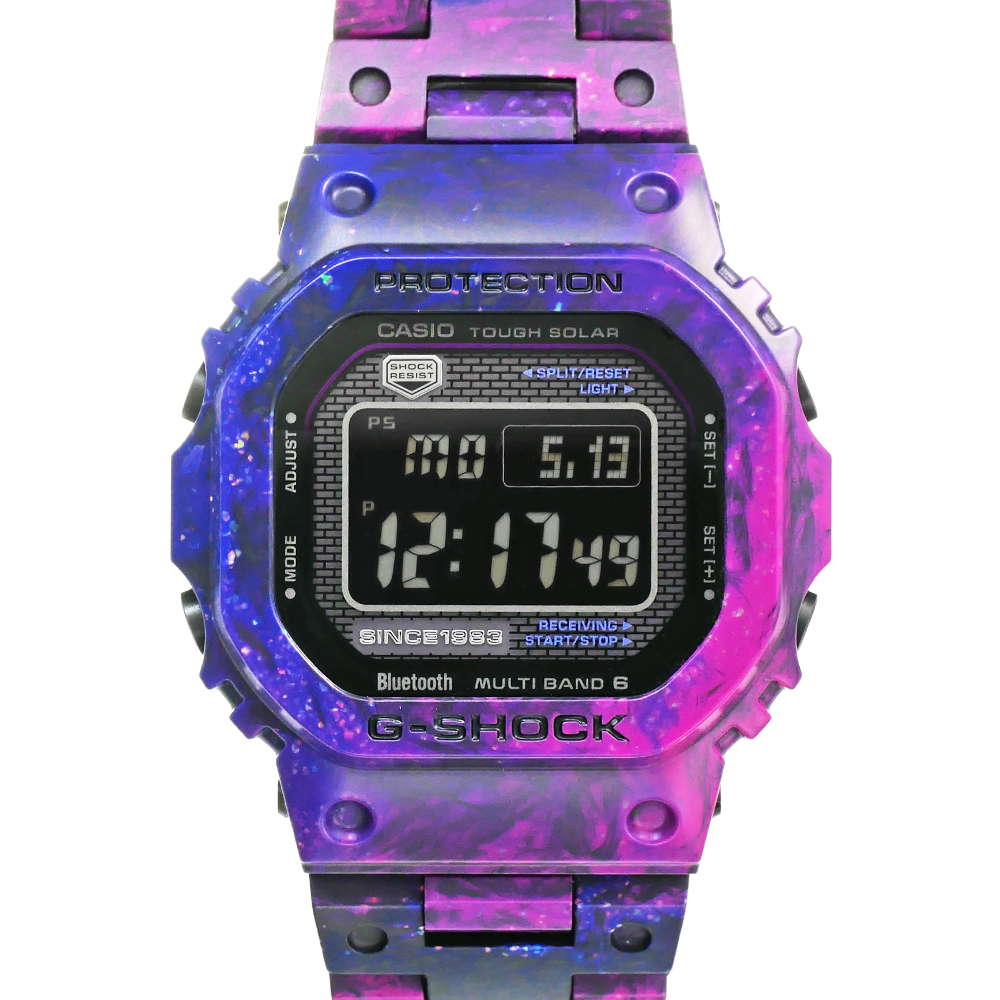 G-SHOCK 5000 SERIES 40周年記念限定モデル カーボンエディション Ref.GCW-B5000UN-6JR 中古品 メンズ 腕時計_画像1