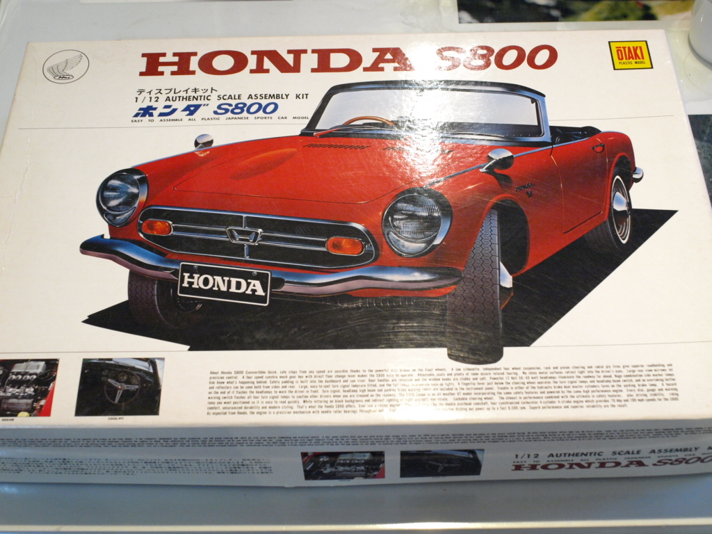 HONDA S800 Made By OTAKI MODEL TOY MFG 未組み立て品_画像1