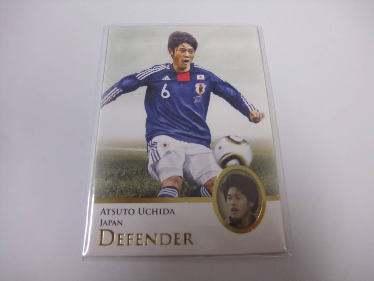 Futera UNIQUE 2013 029 内田篤人 ATSUTO UCHIDA DEFENDER カード サッカー 日本_画像1