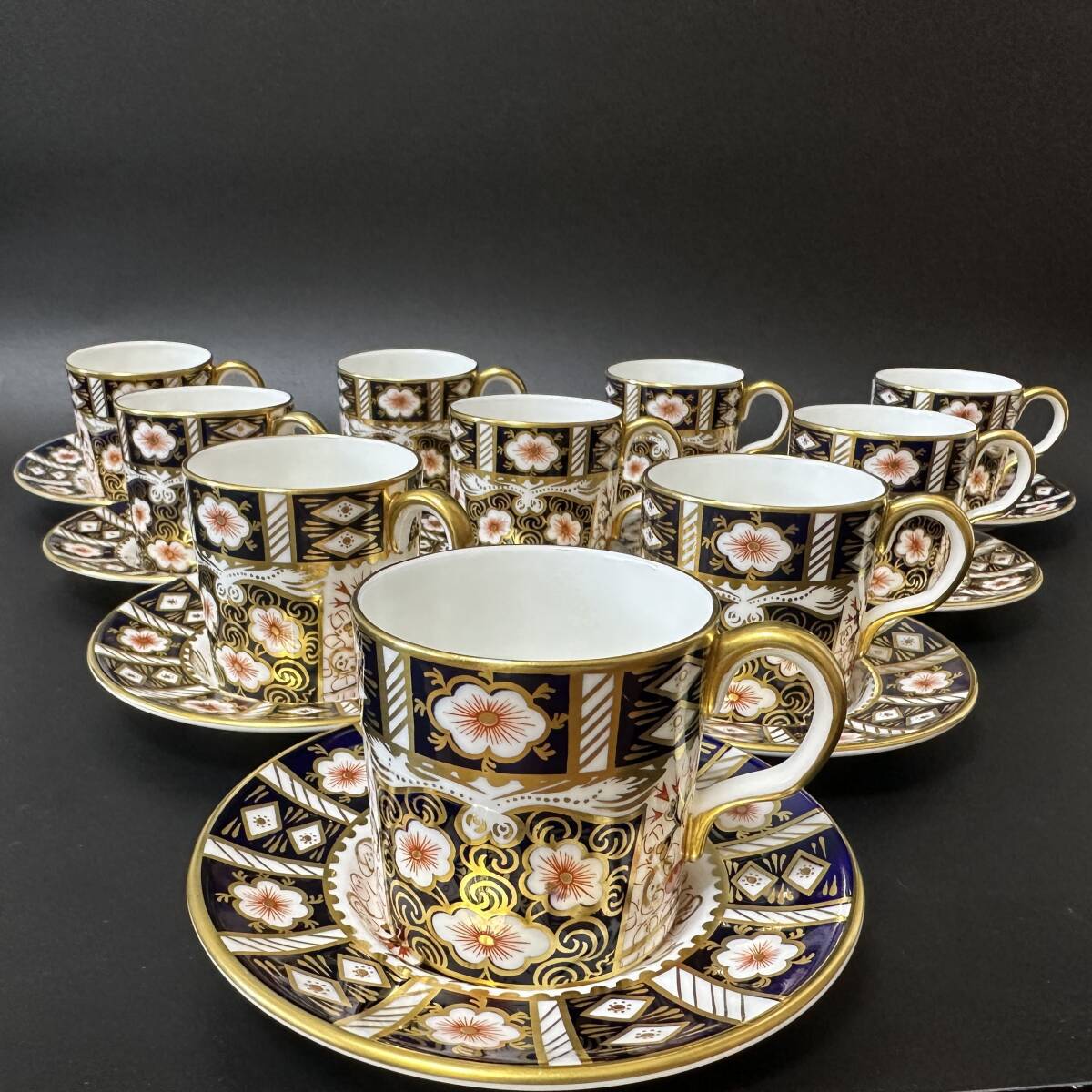 [10 customer set ] beautiful goods Royal Crown Dubey i Mali Imari small cup saucer inspection ) Meissen Herend Copen is -gen Wedge 