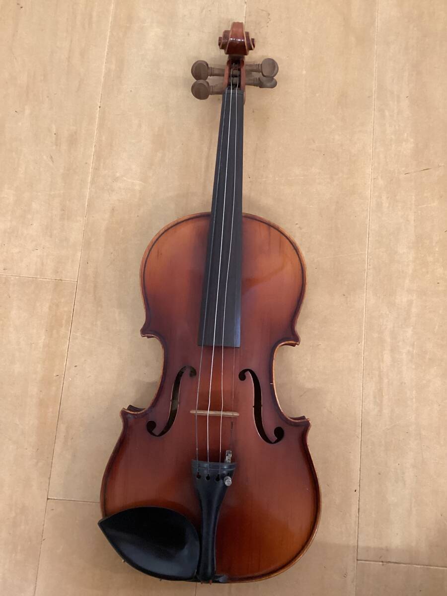 1414■ SUZUKI VIOLIN CO.LTD No.102 1964年 ヴァイオリン 弦楽器 書き込みあり ジャンクとしてお考え下さいませの画像2