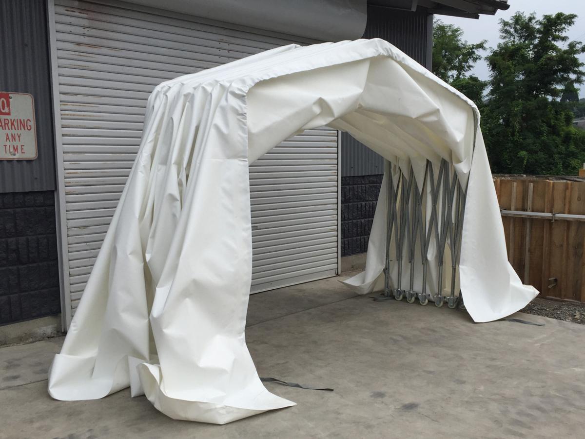 BELLOWS SHED( мехи shedo) эластичный тип перемещение простой палатка гараж склад гараж складной защита от дождя крыша 