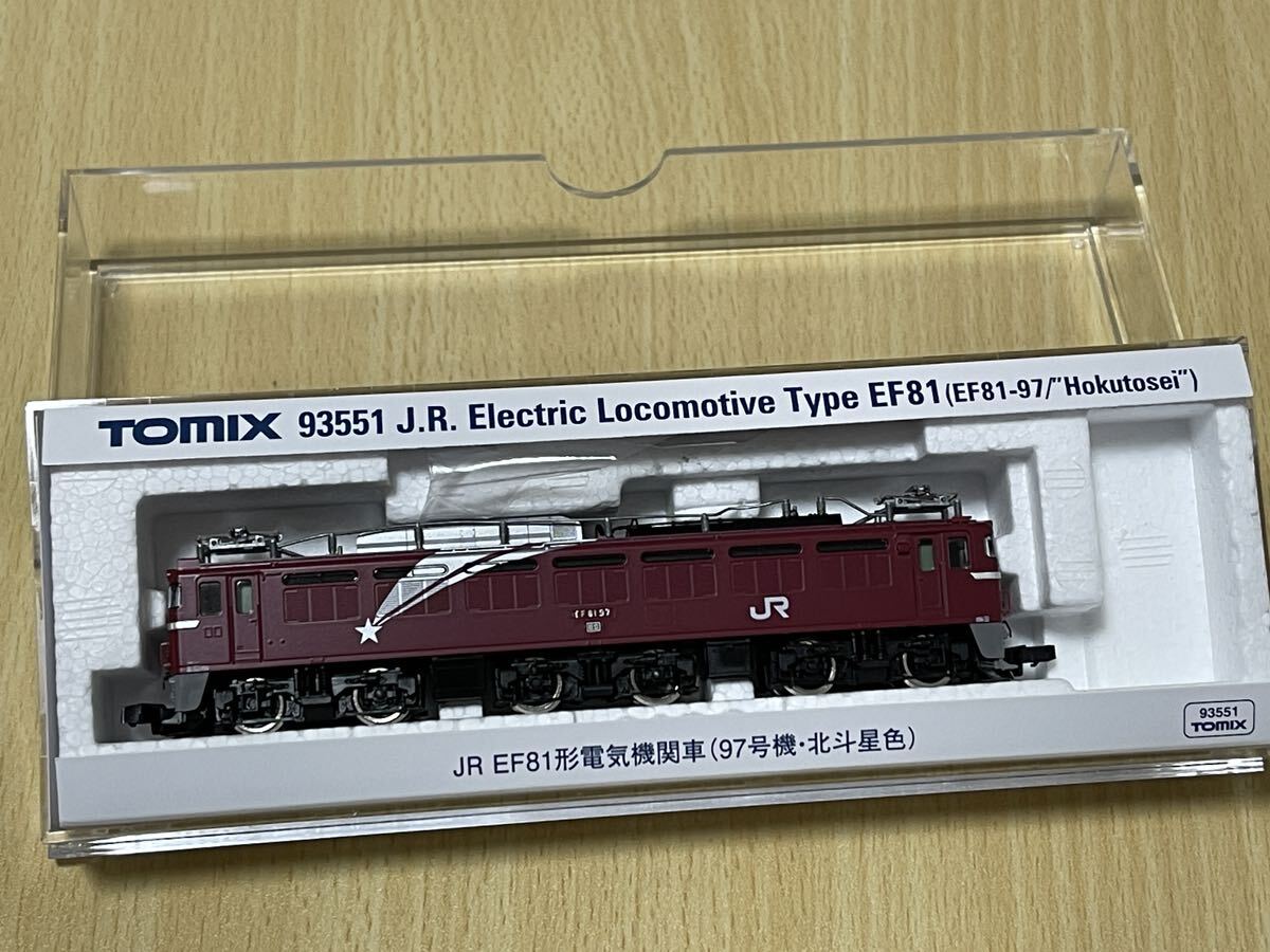 TOMIX　テックステーション限定品　EF81形電気機関車（97号機・北斗星色）　一部加工品_画像1