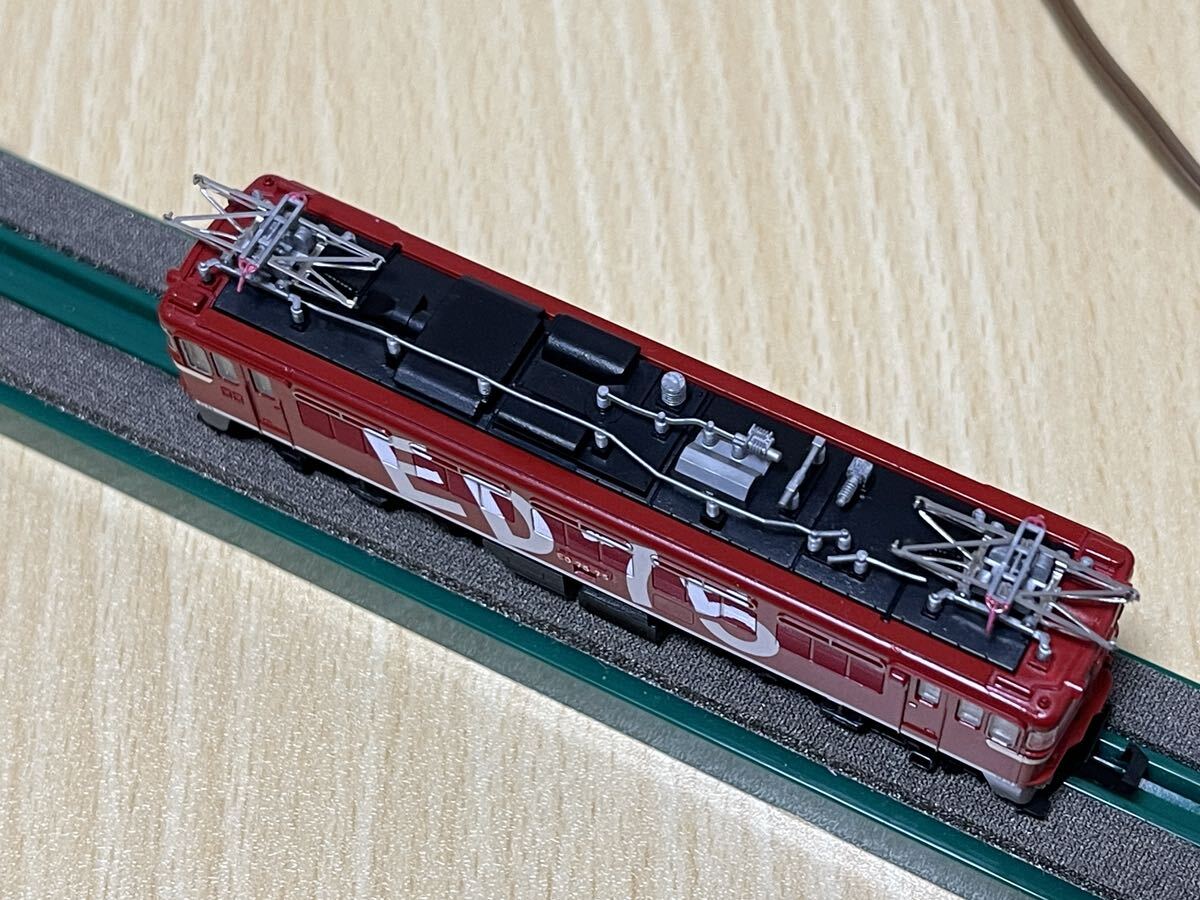 TOMIX　ED75　他コンテナ貨車セット（ジャンク）_画像4