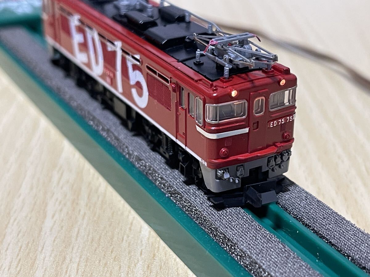 TOMIX　ED75　他コンテナ貨車セット（ジャンク）_画像2