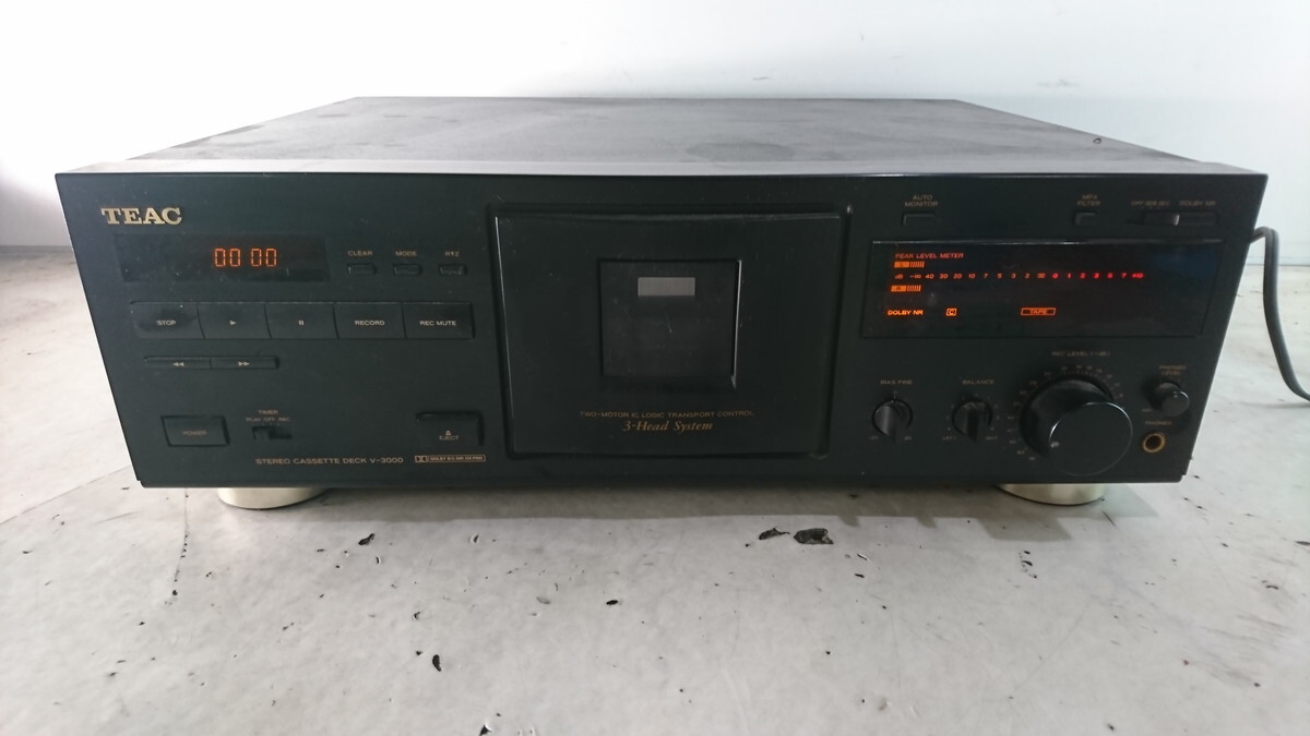 a5-058 ■TEAC ティアック V-3000 カセットデッキの画像1