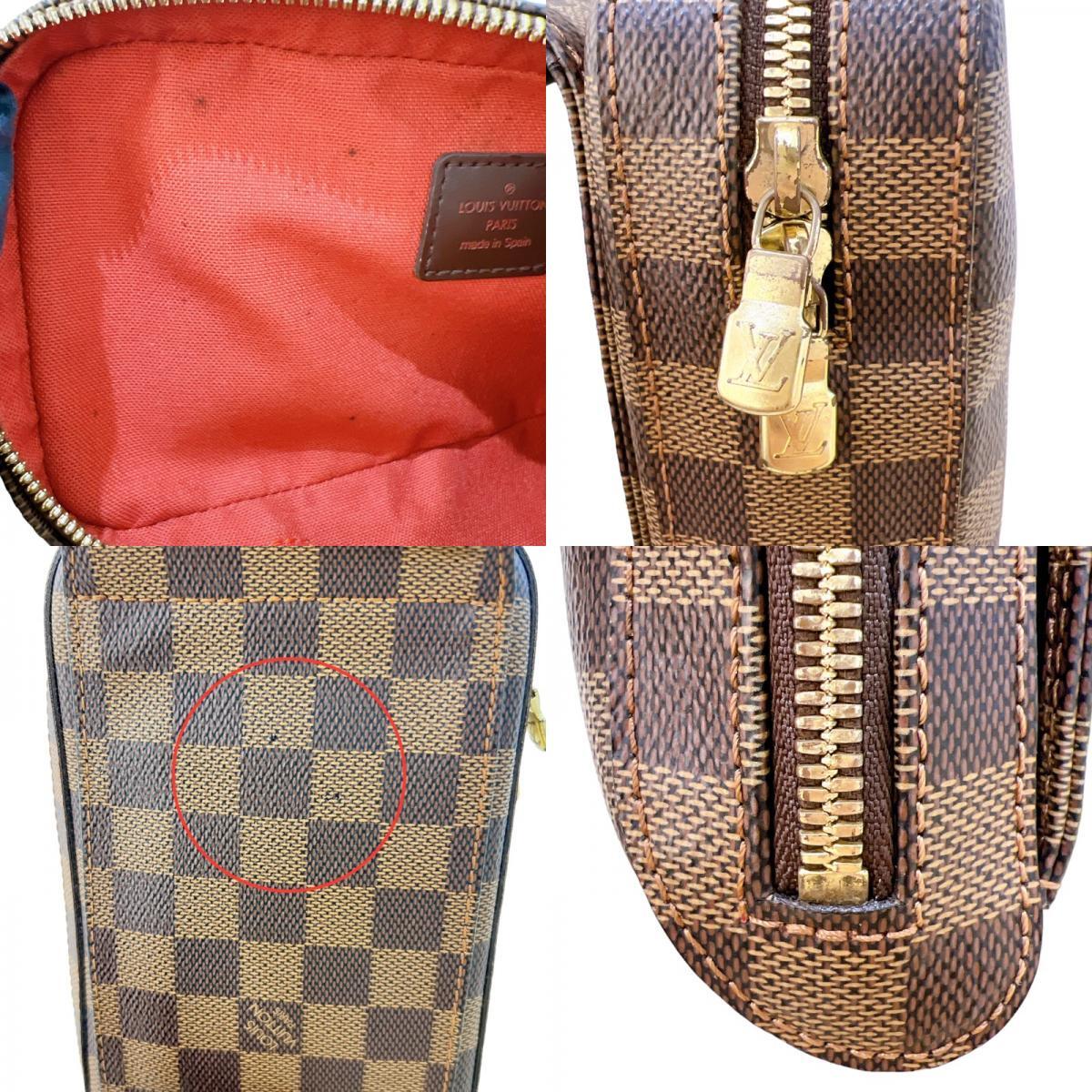  Louis * Vuitton LOUIS VUITTON Geronimo sN51994 Damier campus сумка "body" унисекс б/у 