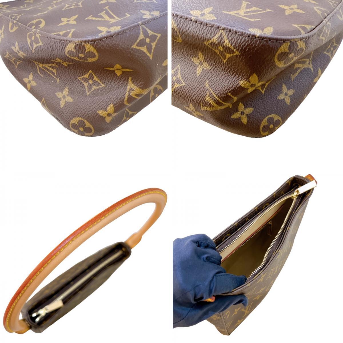 ルイ・ヴィトン LOUIS VUITTON ルーピングMM M51146 モノグラム ショルダーバッグ レディース 中古_画像8