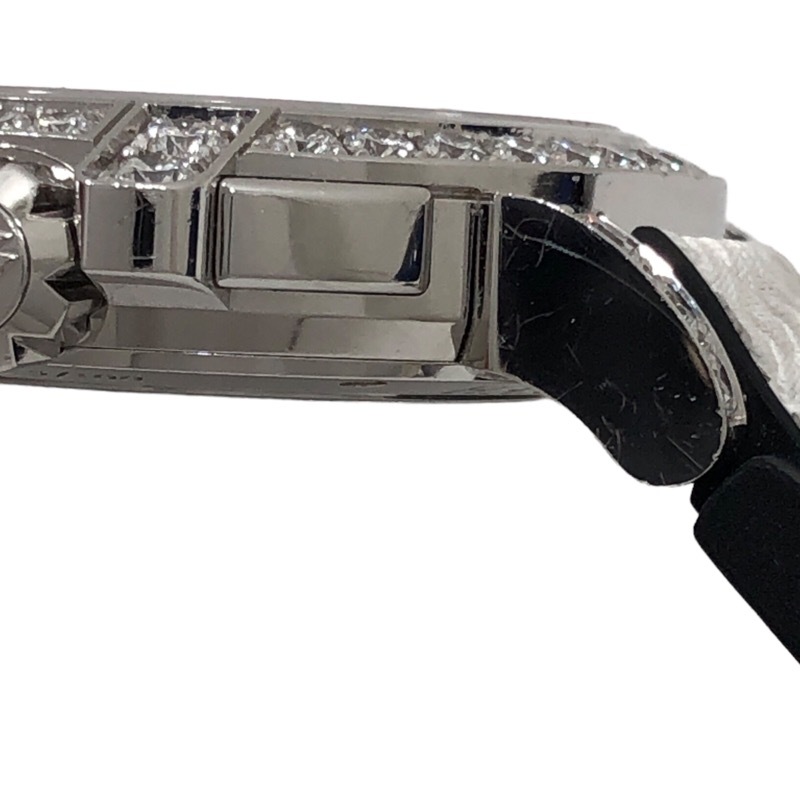  Harry Winston HARRY WINSTON Ocean bai Retrograde black & white automatic OCEABI36WW059 K18WG wristwatch used 