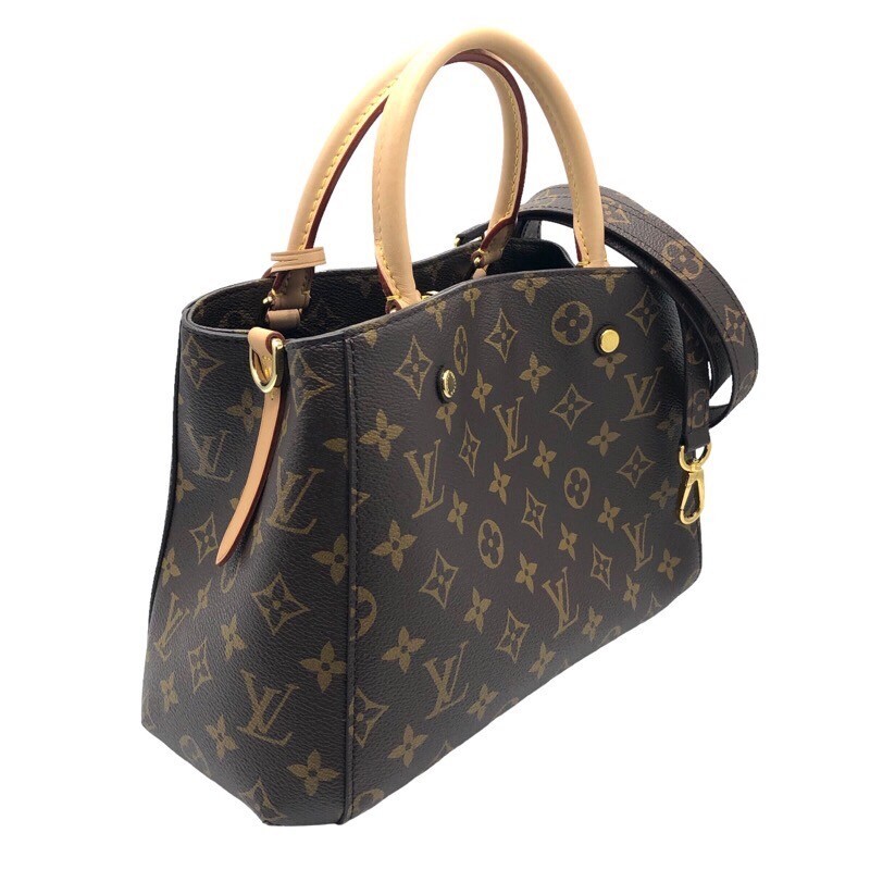 ルイ・ヴィトン LOUIS VUITTON モンテーニュBB M41055 モノグラム レディース 中古_画像2