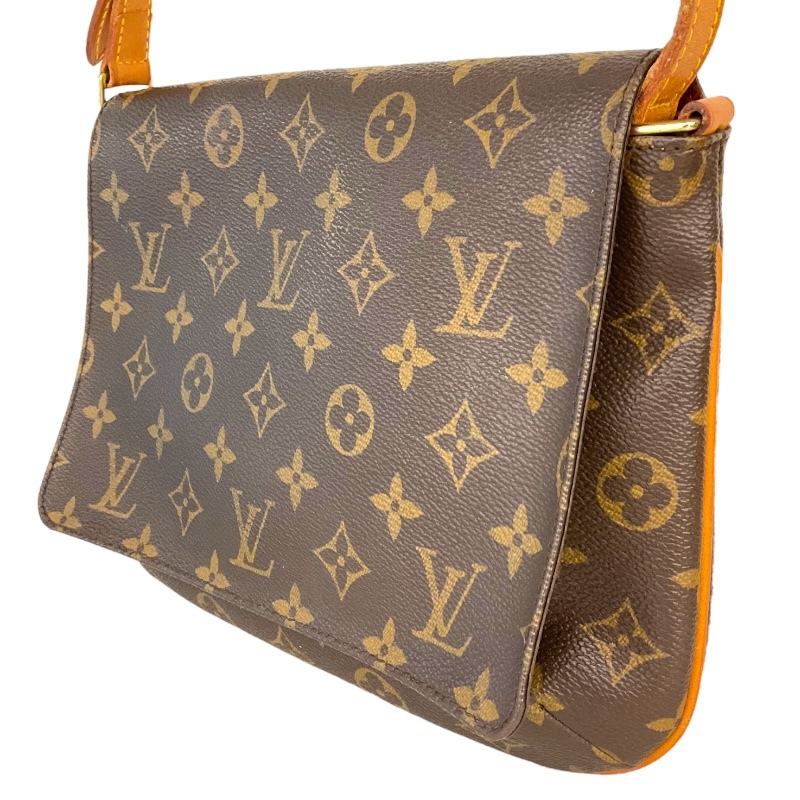 ルイ・ヴィトン LOUIS VUITTON ミュゼット・タンゴ ショート M51257 ブラウン モノグラムキャンパス ショルダーバッグ レディース 中古_画像2