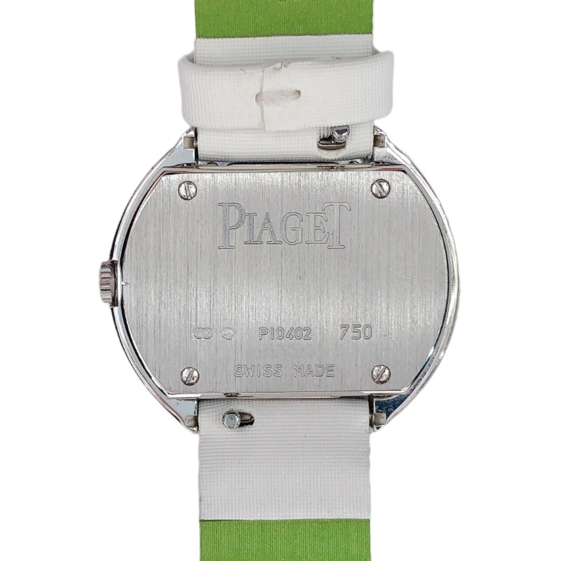 ピアジェ PIAGET ポセション P10402 ネイビー K18WGｘダイヤモンド 腕時計 レディース 中古_画像2