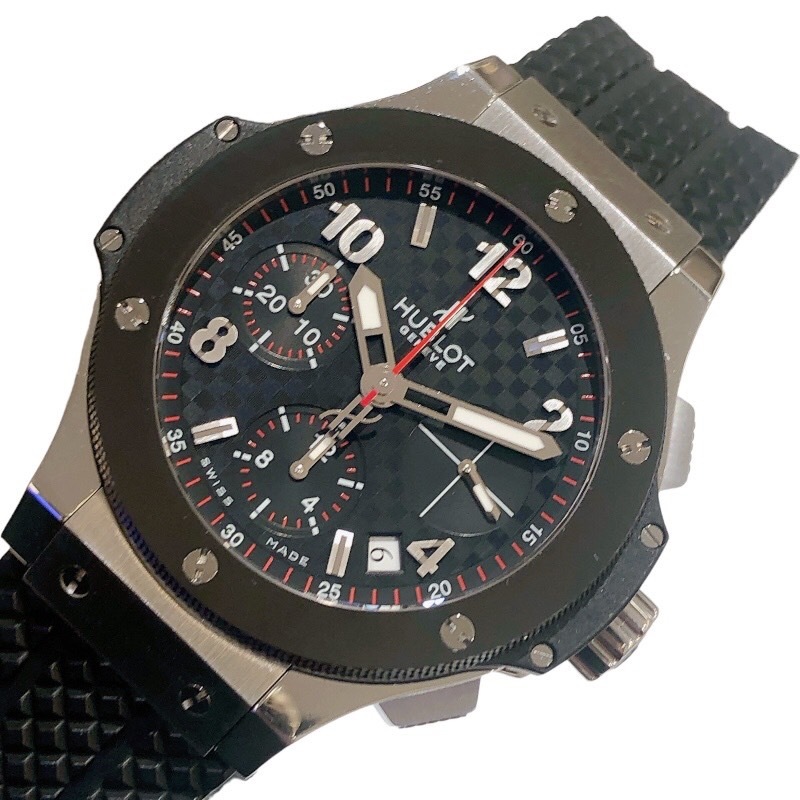 ウブロ HUBLOT ビックバン スチール セラミック 342.SB.131.RX セラミック/チタニウムビス 腕時計 メンズ 中古_画像1