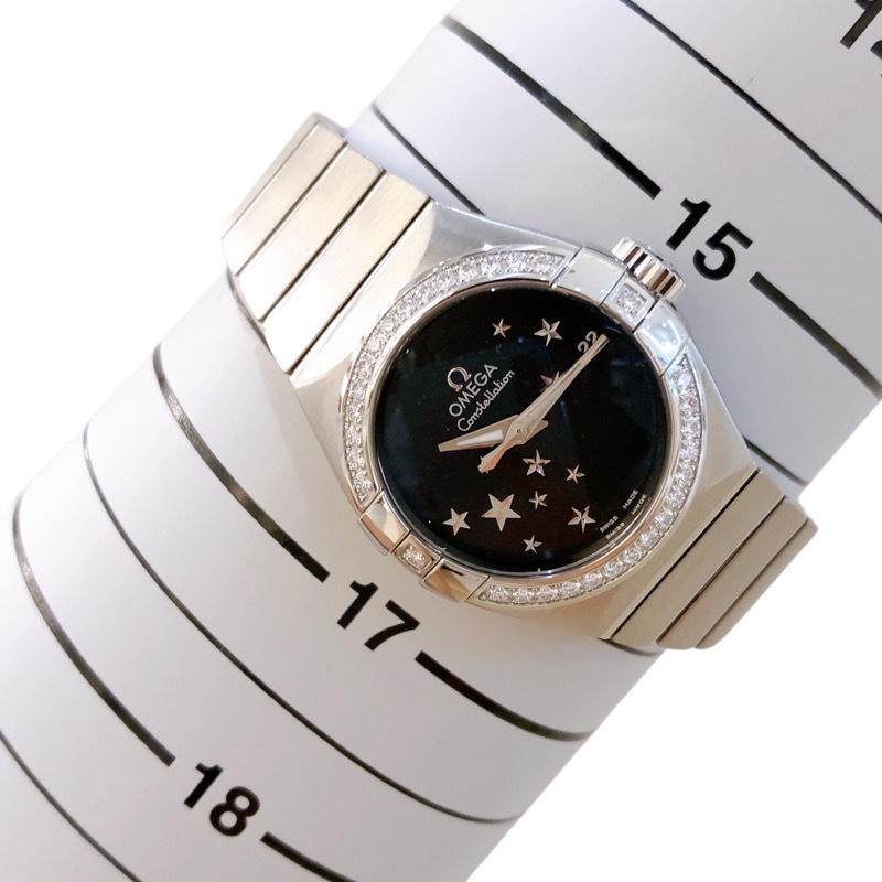 オメガ OMEGA コンステレーション　ブラッシュ 123.15.27.20 ステンレススチール 腕時計 レディース 中古_画像9