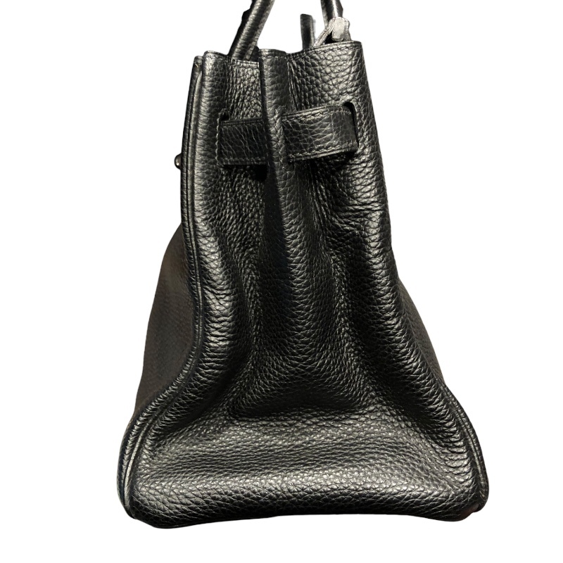  Hermes HERMES Birkin 30 *H. black SV metal fittings togo handbag lady's used 