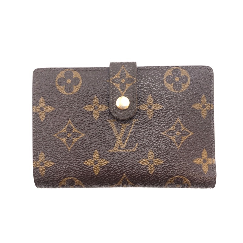 ルイ・ヴィトン LOUIS VUITTON ポルトフォイユ・ヴィエノワ M61663 モノグラム モノグラムキャンバス 二つ折り財布 レディース 中古_画像1