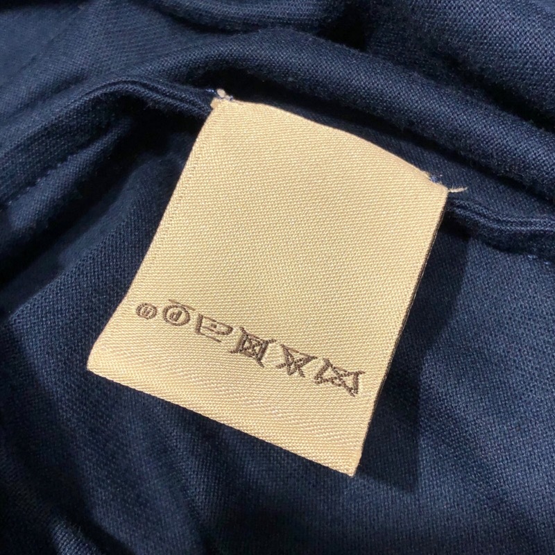 エルメス HERMES EX-LIBRIS カレシルクTシャツ ブルー コットン 半袖Ｔシャツ メンズ 中古_画像10