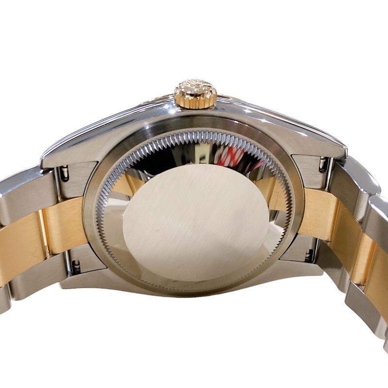  Rolex ROLEX Date Just 36 полный -tedo узор jubi Lee 126233 K18YG/SS наручные часы мужской б/у 