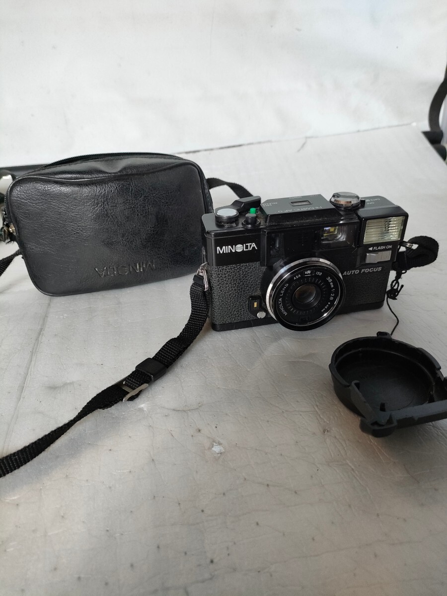 管理32【通電、中古現状、即発送】ミノルタ MINOLTA ハイマチック HI-MATIC AF-D_画像1