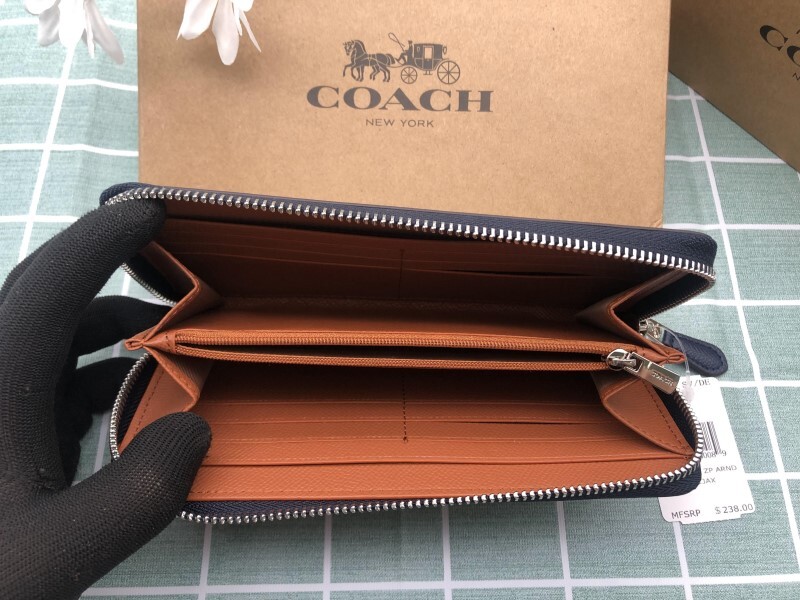 COACH コーチ 財布 長財布 プレゼント ブランド 小銭入れあり シグネチャー 新品 キャンバス 花柄 レディース レザー ウォレット C148_画像10