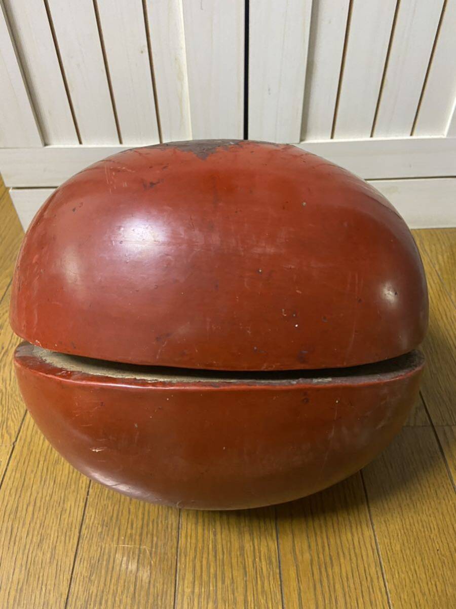 伝統工芸 工芸美術 仏教 *木魚 杢魚 もくぎょ 大型木魚 *二点 伝統工芸 工芸美術 仏教 *木魚 杢魚 もくぎょ 大型木魚 *二点