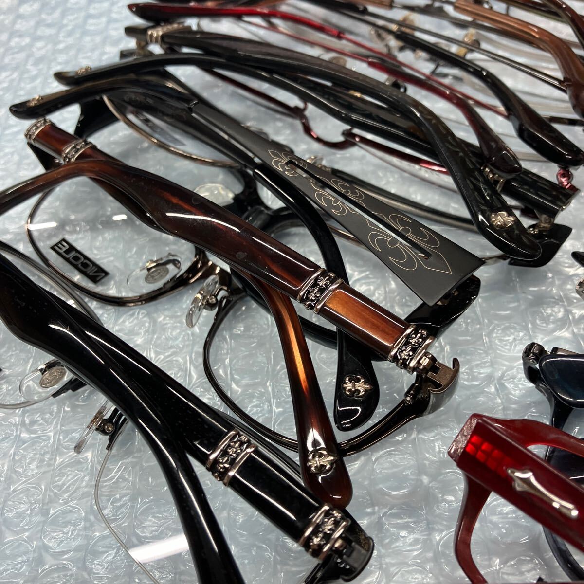 中古　メガネフレーム　20本　まとめ売り　眼鏡　金属フレーム　眼鏡フレーム　めがね　ジャンク【A9】_画像8
