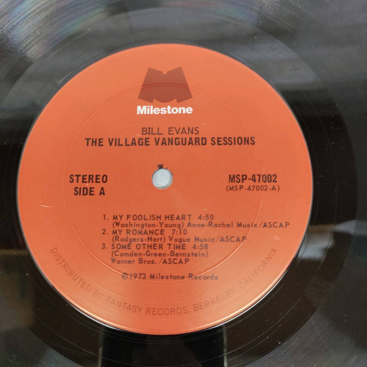 LP Bill Evans The Village Vanguard Sessions Milestone 2LP_画像4