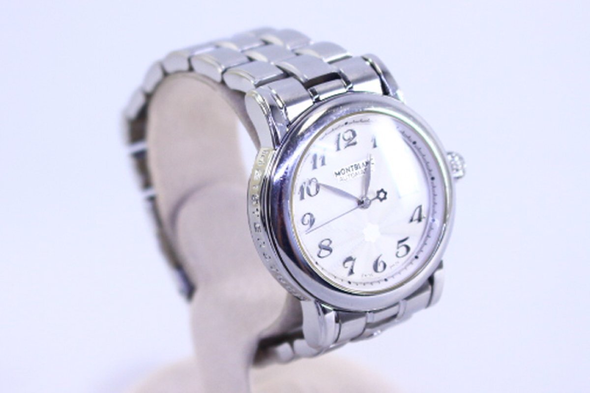 *MONTBLANC/ Montblanc 7087 Star Date автоматический часы наручные часы ремонт settled наружная коробка / с футляром мода аксессуары [10850059]
