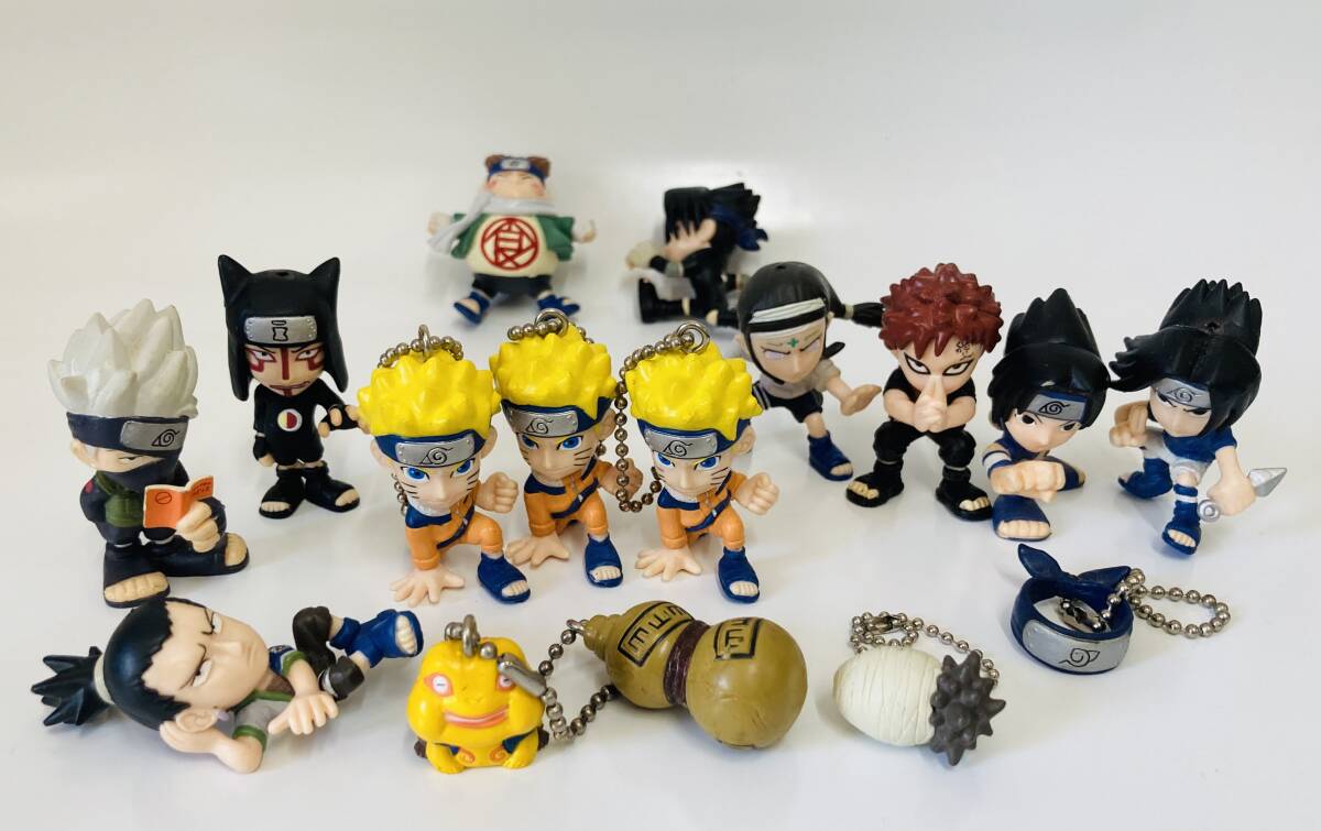 NARUTO(ナルト)★ボールチェーンフィギュアまとめて12体＋αセットで！_画像1