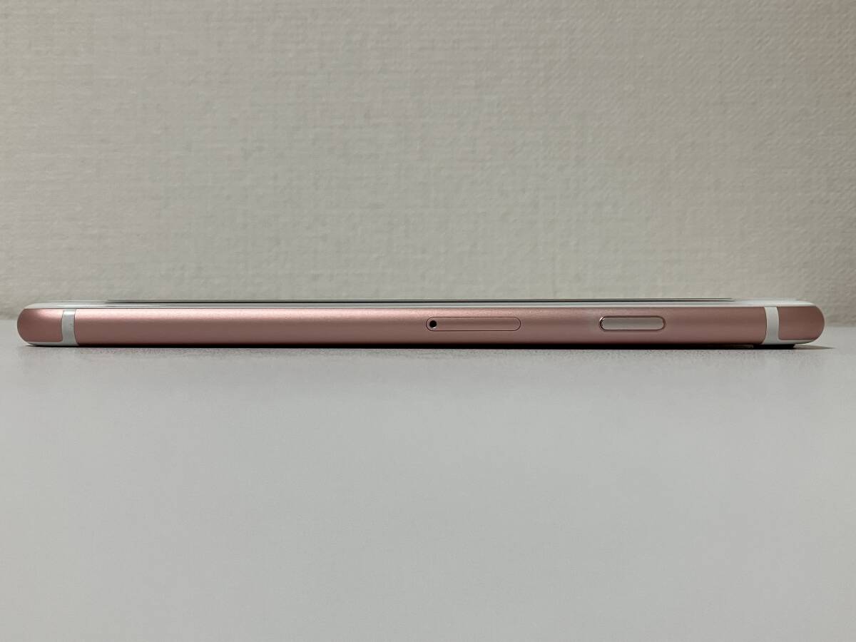 SIMフリー iPhone6S 128GB Rose Gold シムフリー アイフォン6S ローズゴールド ピンク 本体 softbank docomo SIMロックなし A1688 MKQW2J/Aの画像7