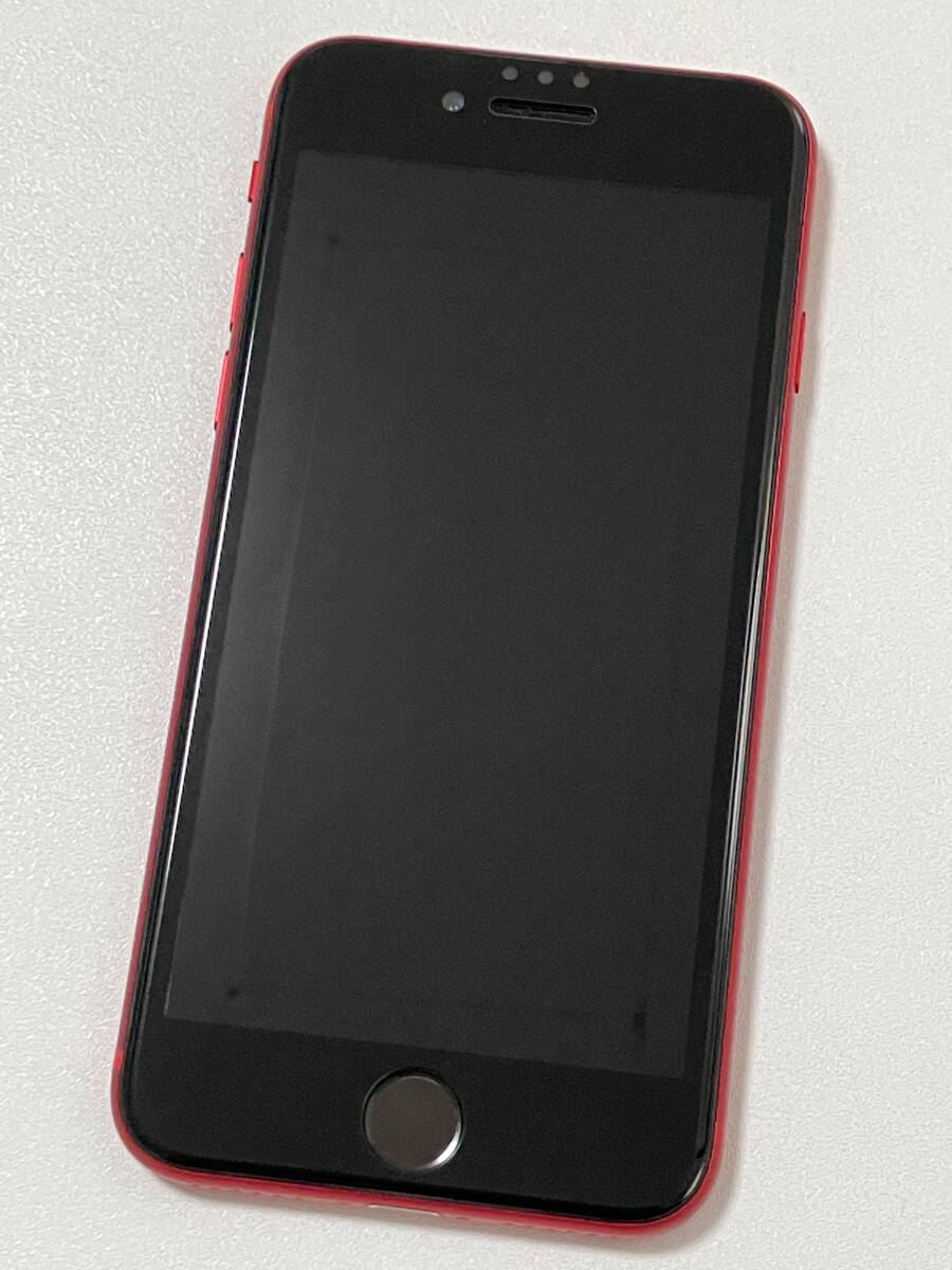 SIMフリー iPhoneSE2 128GB Product Red シムフリー アイフォンSE 2 第二世代 第2世代 レッド docomo softbank au SIMロックなし A2296 89%_画像2