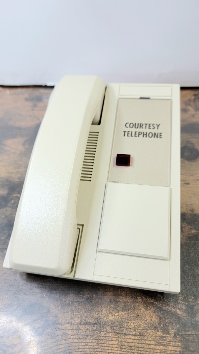 [ the US armed forces the truth thing ] unused goods telephone machine 4 pcs dial none .... telephone intercom direct communication telephone Northern terecom Unity ②