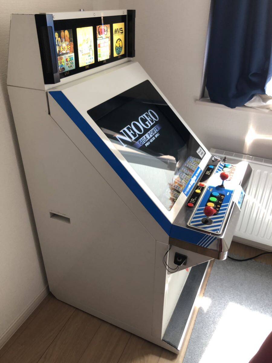 SNK MVS ネオジオ筐体 MVS-U4 25 焼き付け塗装 モニター焼け無し SNK MVS ネオジオ筐体 MVS-U4 25 焼き付け塗装 モニター焼け無し