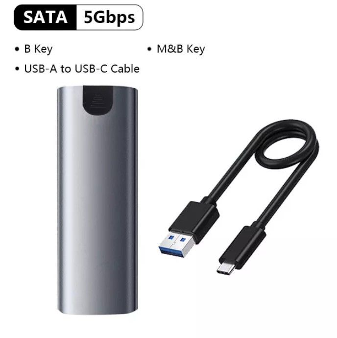 m.2 ポータブルSDD NGFF SATA USB3.0 USB3.1 外付けSSDケース エンクロージャー